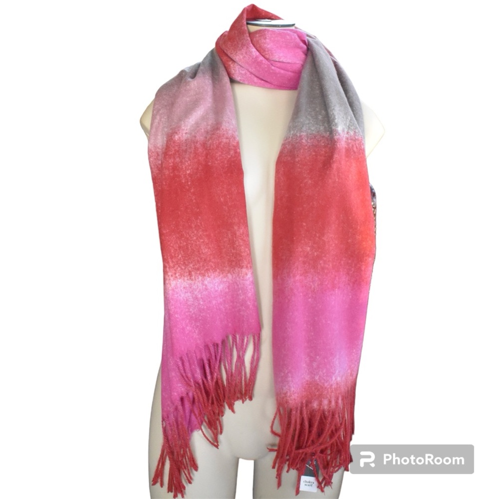 Pink/Red Jack & Missy Chakra Scarf